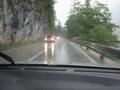 ANFAHRT BEREITS IM REGEN